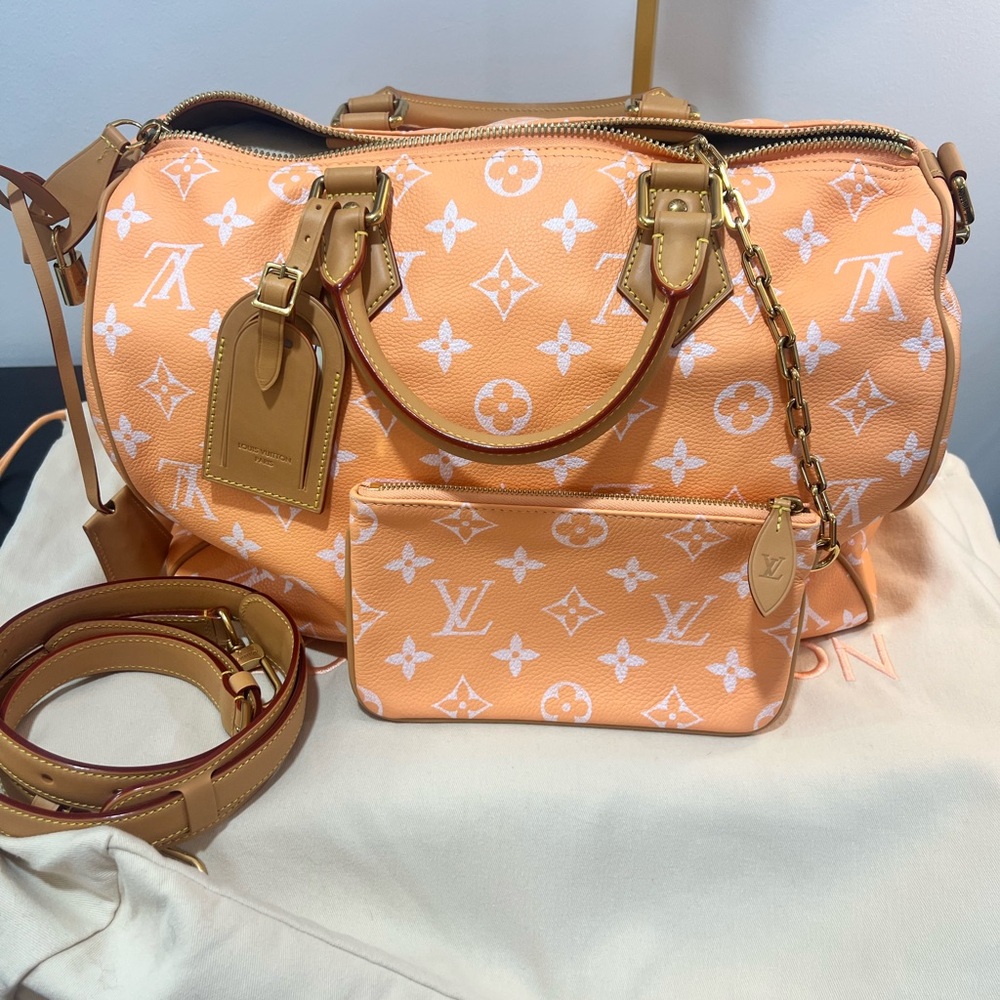 Louis Vuitton Summer Peach limited edition Monogram P9 Pharrell 40 ❌❌SOLD❌❌ - Picture 6 of 17